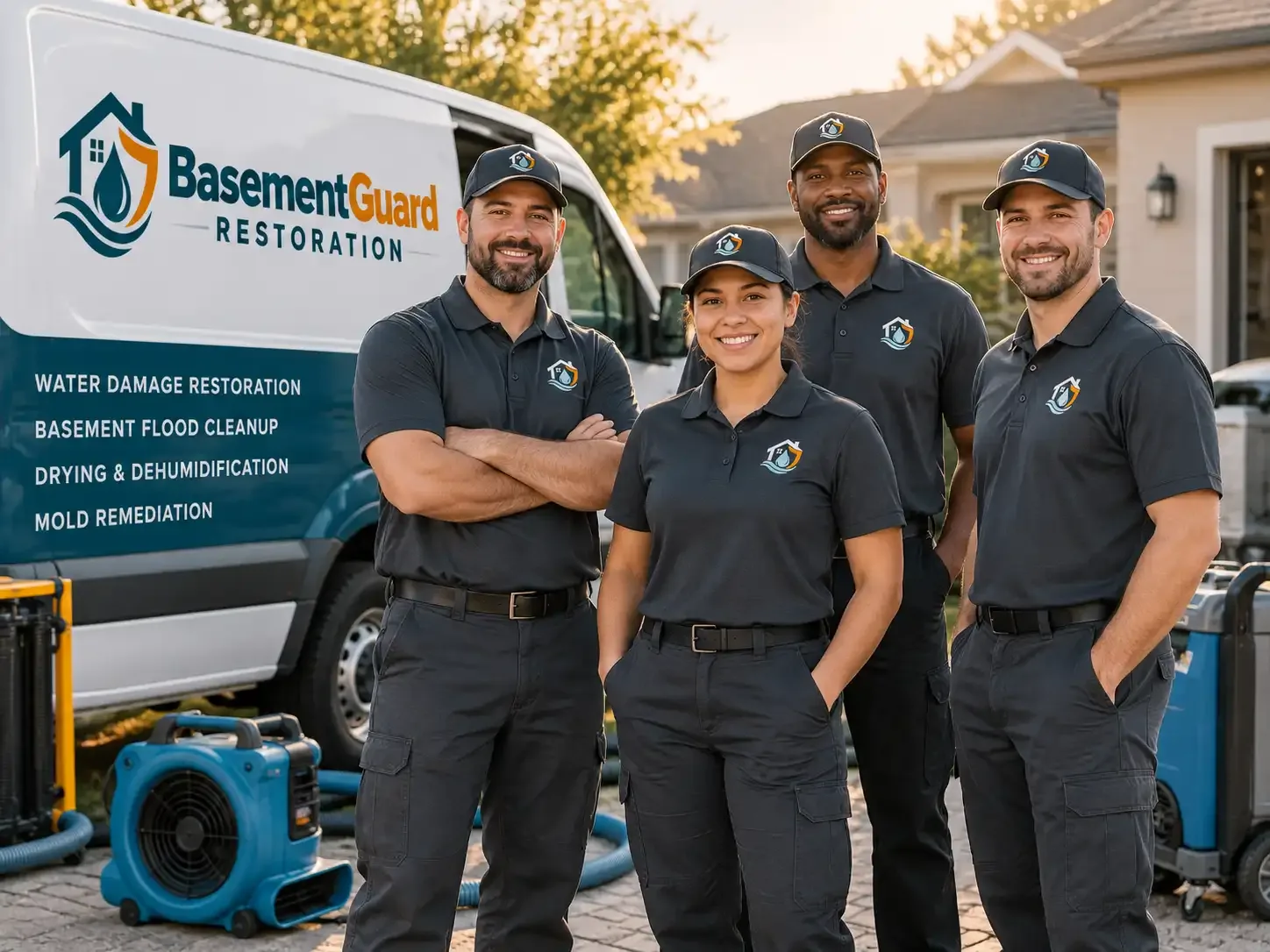 Basement Water Damage Restoration company in Olin, IA